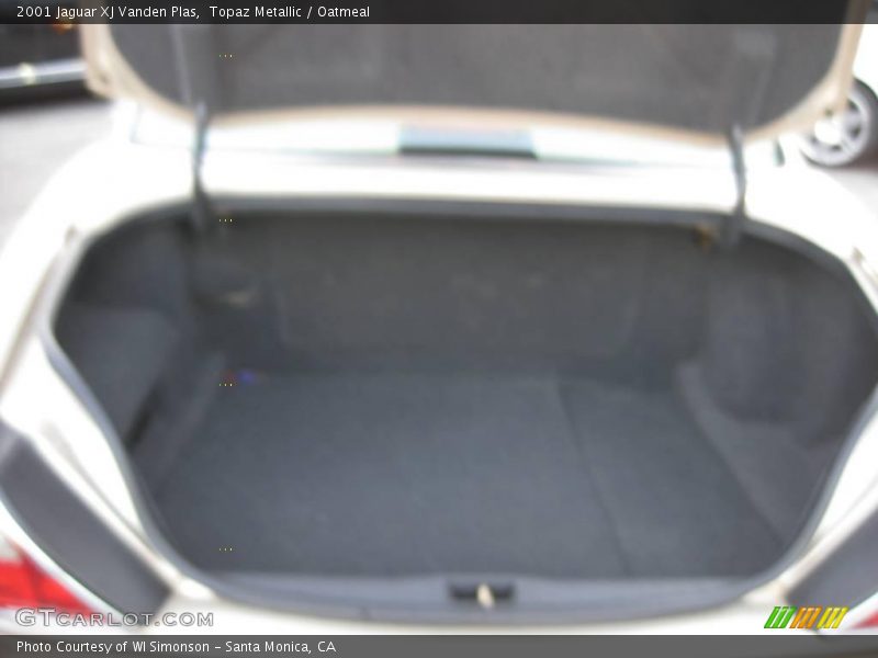 Topaz Metallic / Oatmeal 2001 Jaguar XJ Vanden Plas