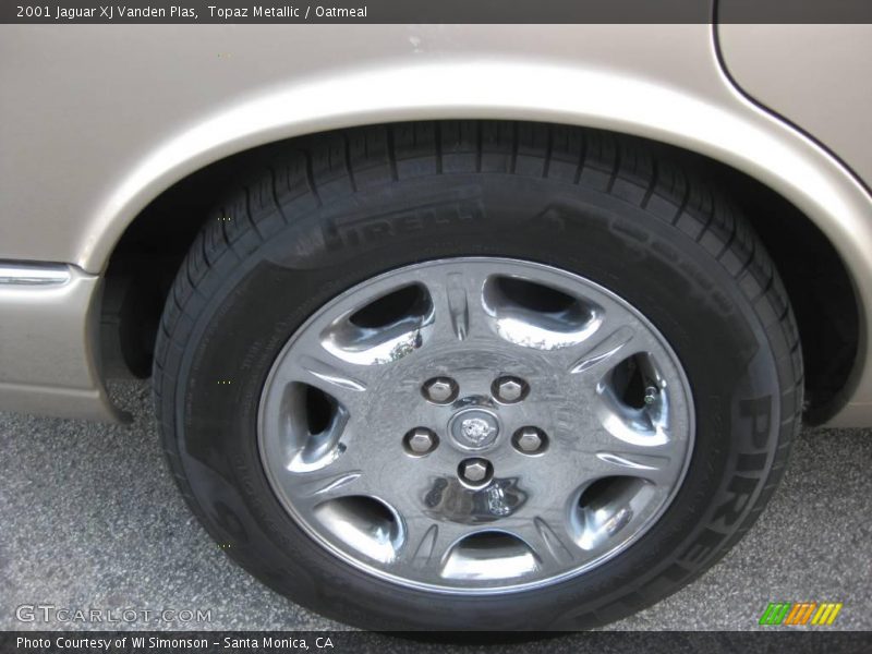 Topaz Metallic / Oatmeal 2001 Jaguar XJ Vanden Plas
