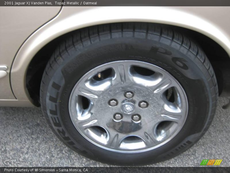 Topaz Metallic / Oatmeal 2001 Jaguar XJ Vanden Plas