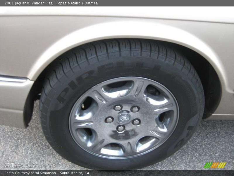 Topaz Metallic / Oatmeal 2001 Jaguar XJ Vanden Plas