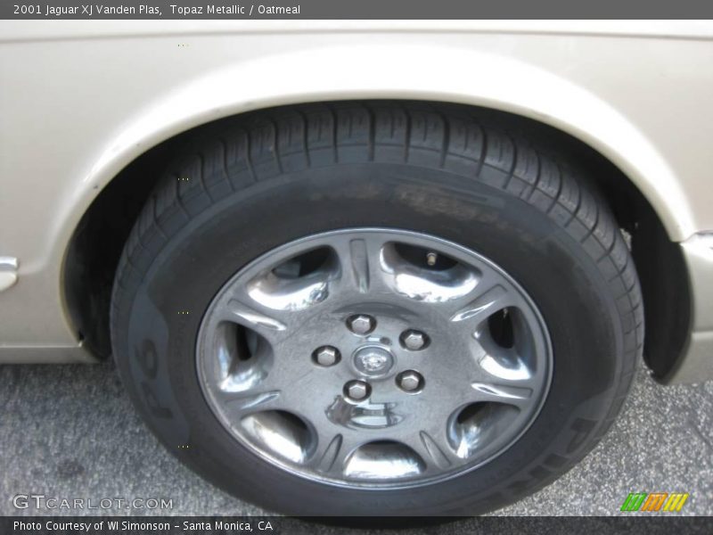 Topaz Metallic / Oatmeal 2001 Jaguar XJ Vanden Plas