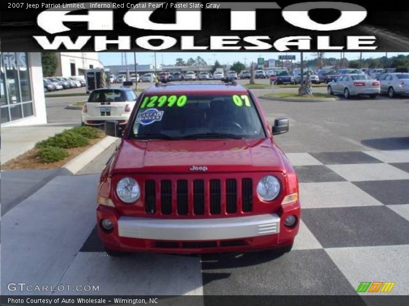 Inferno Red Crystal Pearl / Pastel Slate Gray 2007 Jeep Patriot Limited