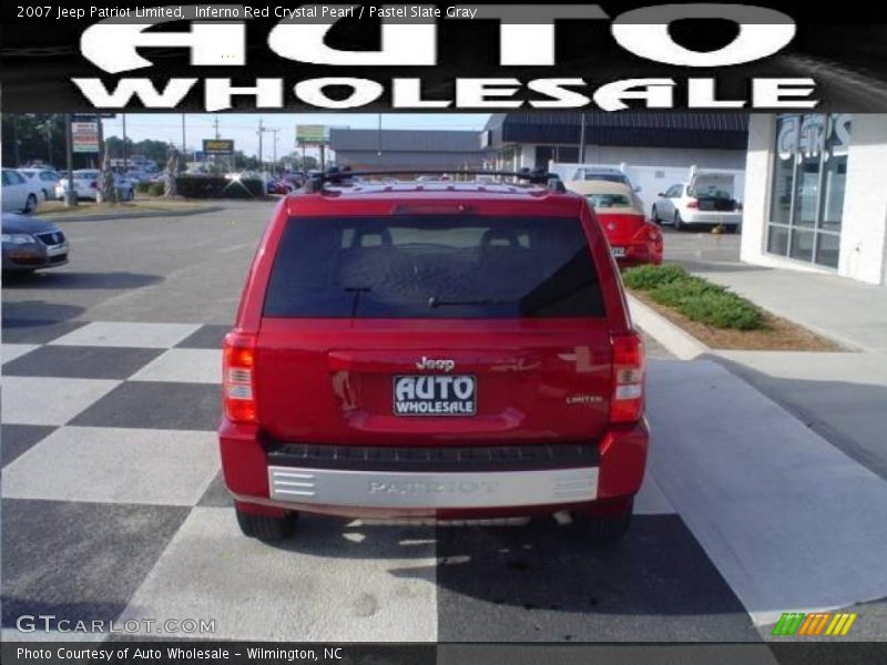 Inferno Red Crystal Pearl / Pastel Slate Gray 2007 Jeep Patriot Limited