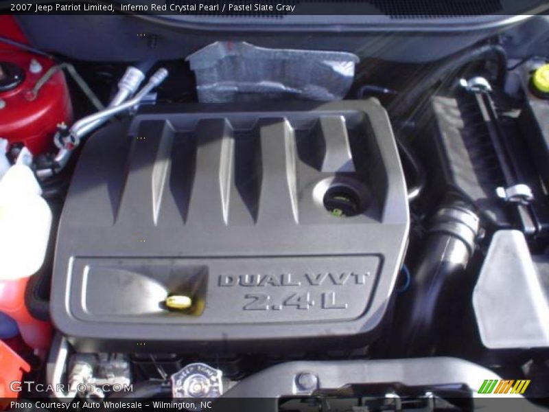 Inferno Red Crystal Pearl / Pastel Slate Gray 2007 Jeep Patriot Limited