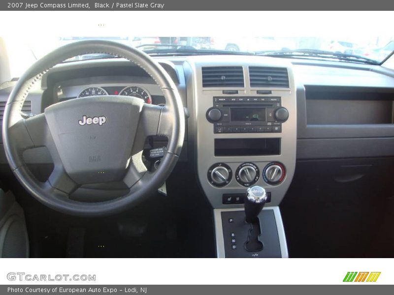 Black / Pastel Slate Gray 2007 Jeep Compass Limited