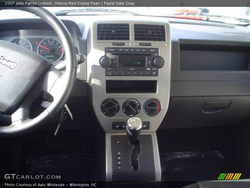 Inferno Red Crystal Pearl / Pastel Slate Gray 2007 Jeep Patriot Limited