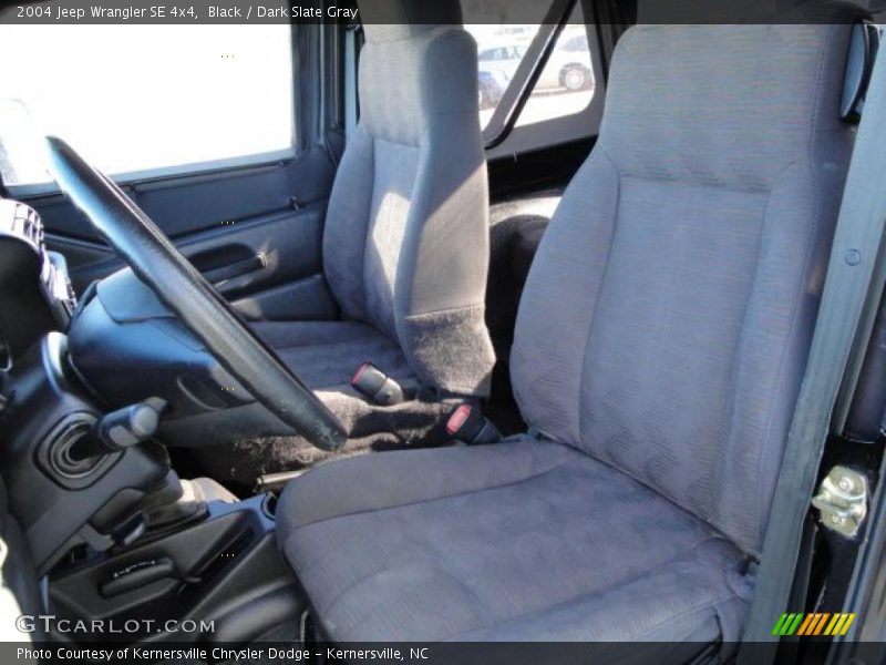 Black / Dark Slate Gray 2004 Jeep Wrangler SE 4x4