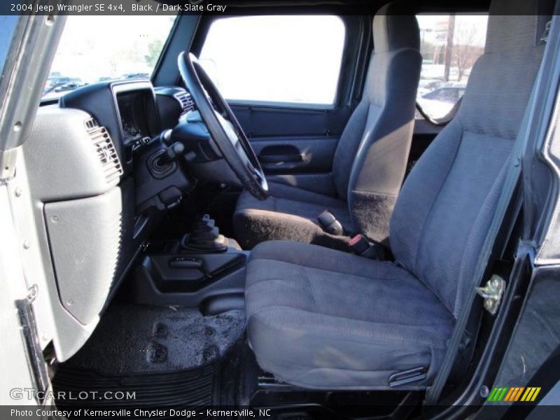 Black / Dark Slate Gray 2004 Jeep Wrangler SE 4x4