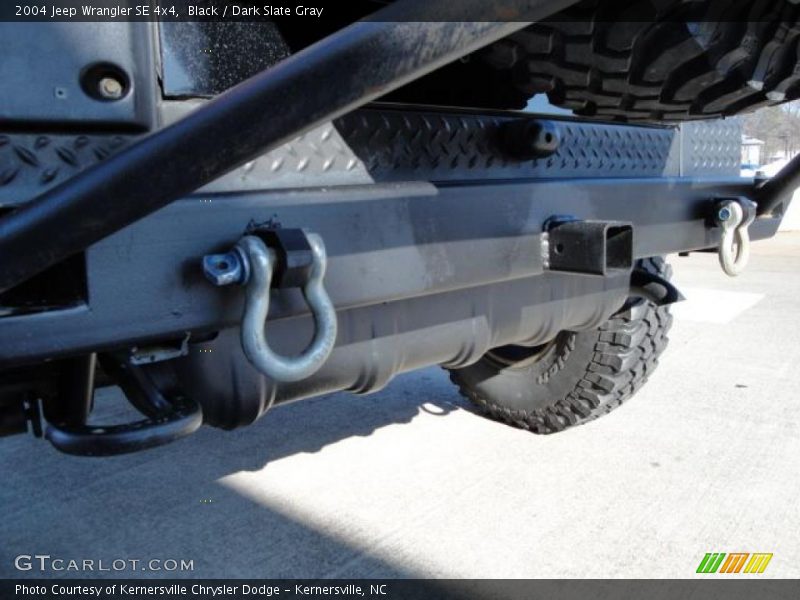 Black / Dark Slate Gray 2004 Jeep Wrangler SE 4x4