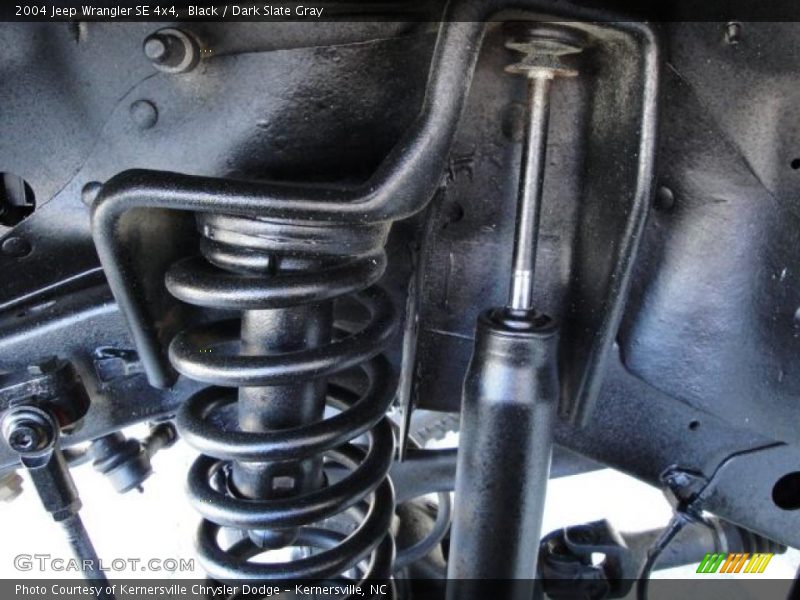 Black / Dark Slate Gray 2004 Jeep Wrangler SE 4x4