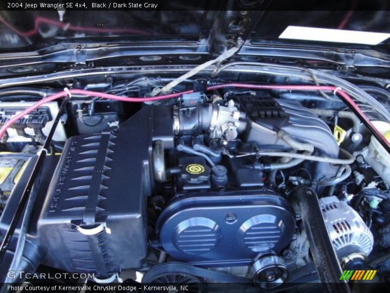 Black / Dark Slate Gray 2004 Jeep Wrangler SE 4x4