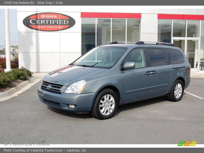 Olive Gray / Gray 2006 Kia Sedona EX