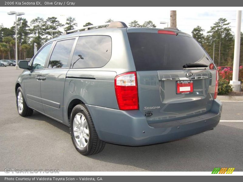 Olive Gray / Gray 2006 Kia Sedona EX
