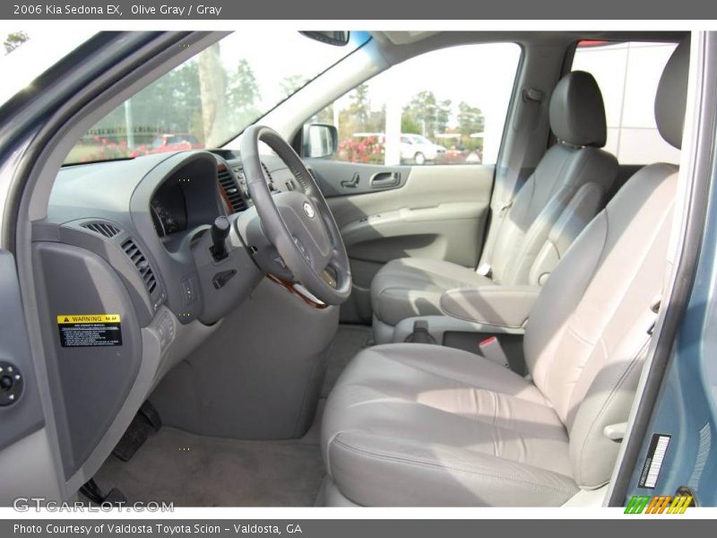 Olive Gray / Gray 2006 Kia Sedona EX