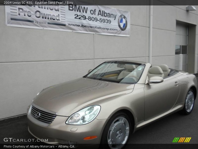 Egyptian Sand Pearl / Ecru 2004 Lexus SC 430