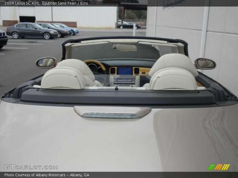 Egyptian Sand Pearl / Ecru 2004 Lexus SC 430