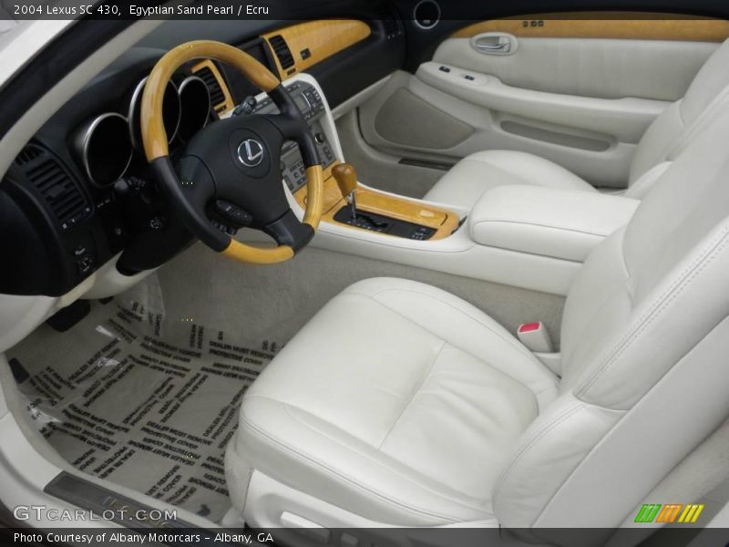 Egyptian Sand Pearl / Ecru 2004 Lexus SC 430