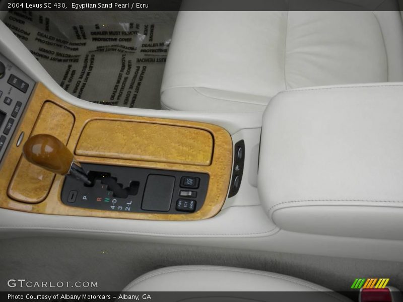 Egyptian Sand Pearl / Ecru 2004 Lexus SC 430
