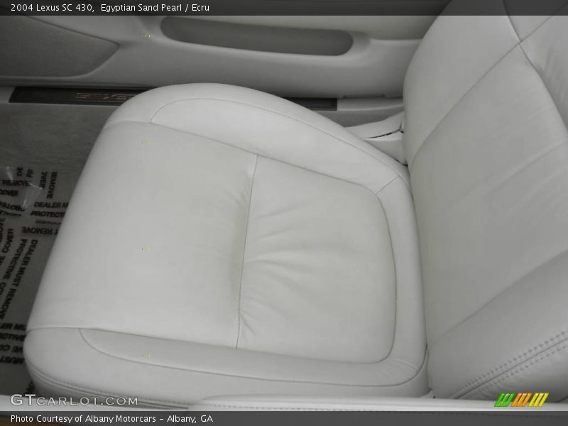 Egyptian Sand Pearl / Ecru 2004 Lexus SC 430