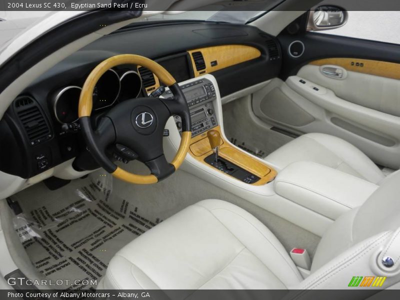 Egyptian Sand Pearl / Ecru 2004 Lexus SC 430
