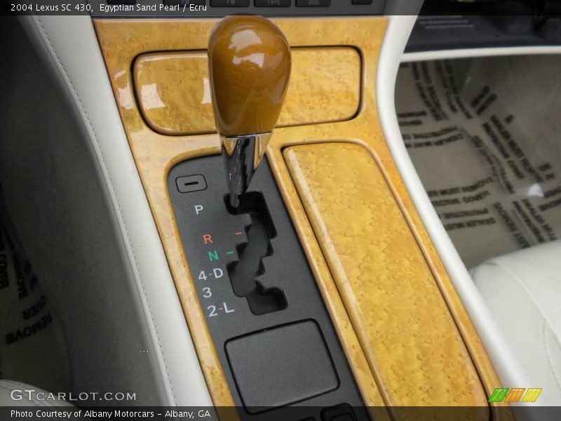 Egyptian Sand Pearl / Ecru 2004 Lexus SC 430