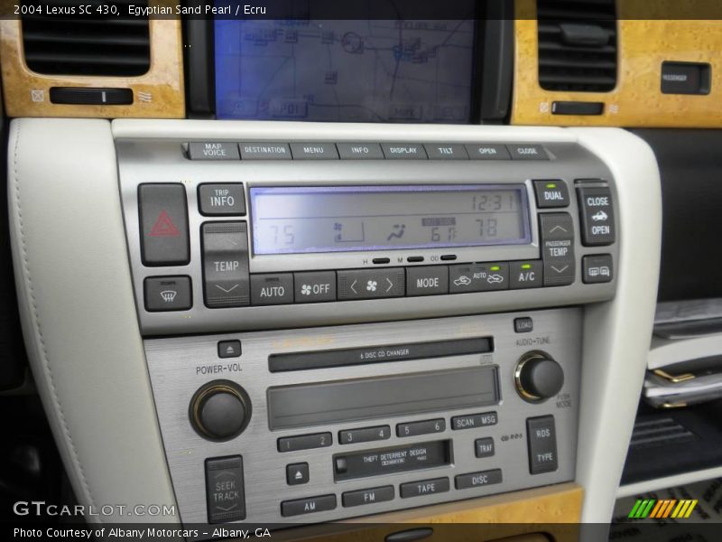 Egyptian Sand Pearl / Ecru 2004 Lexus SC 430