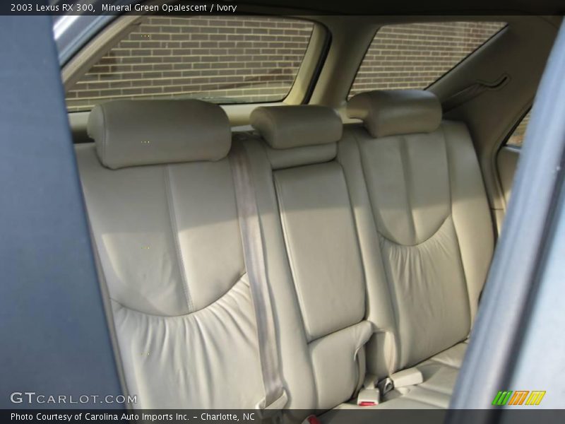 Mineral Green Opalescent / Ivory 2003 Lexus RX 300