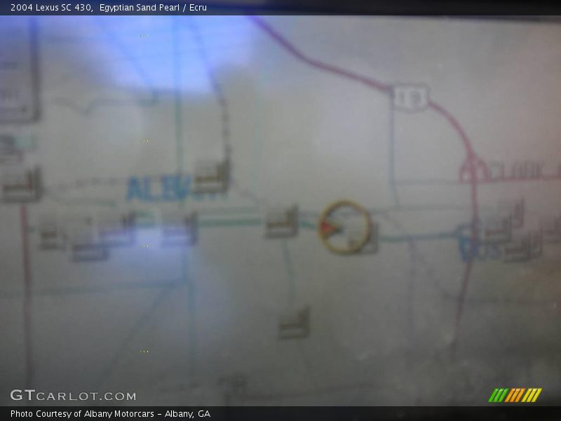 Egyptian Sand Pearl / Ecru 2004 Lexus SC 430
