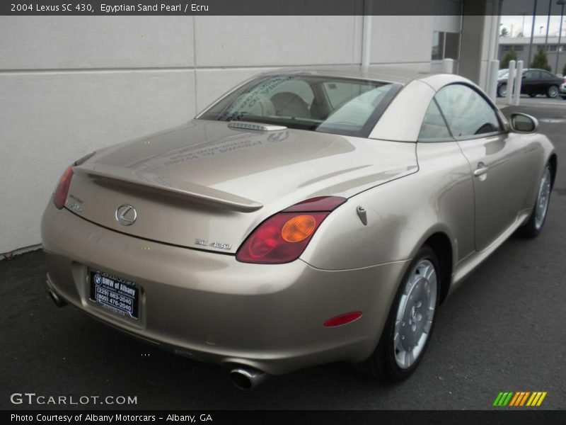 Egyptian Sand Pearl / Ecru 2004 Lexus SC 430