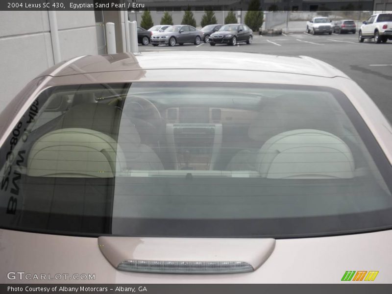 Egyptian Sand Pearl / Ecru 2004 Lexus SC 430