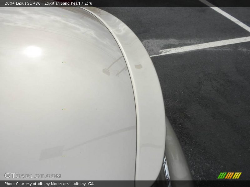 Egyptian Sand Pearl / Ecru 2004 Lexus SC 430
