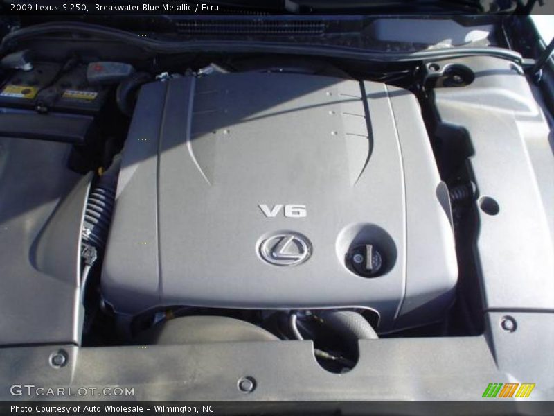 Breakwater Blue Metallic / Ecru 2009 Lexus IS 250