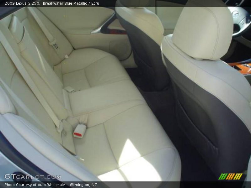 Breakwater Blue Metallic / Ecru 2009 Lexus IS 250