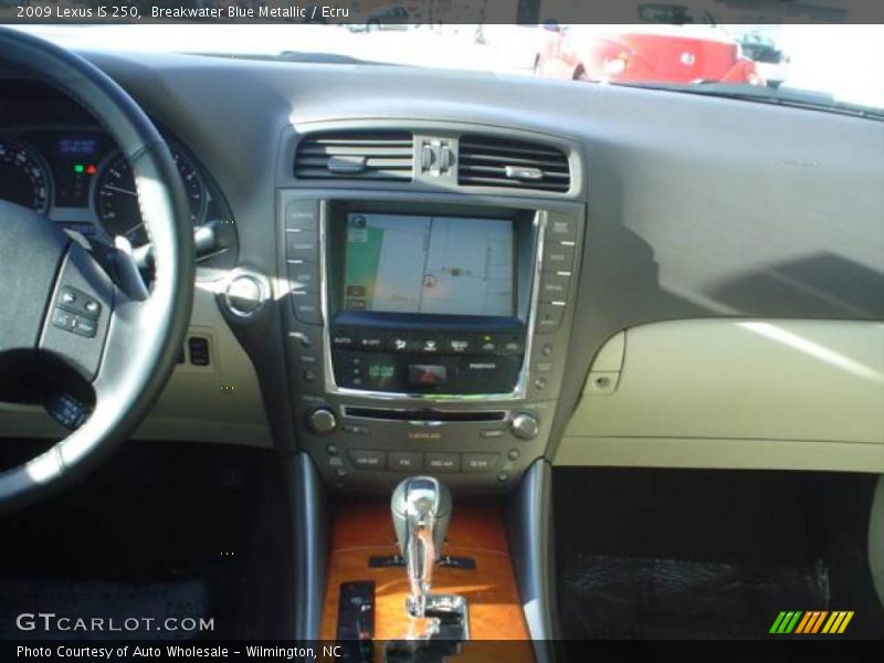 Breakwater Blue Metallic / Ecru 2009 Lexus IS 250