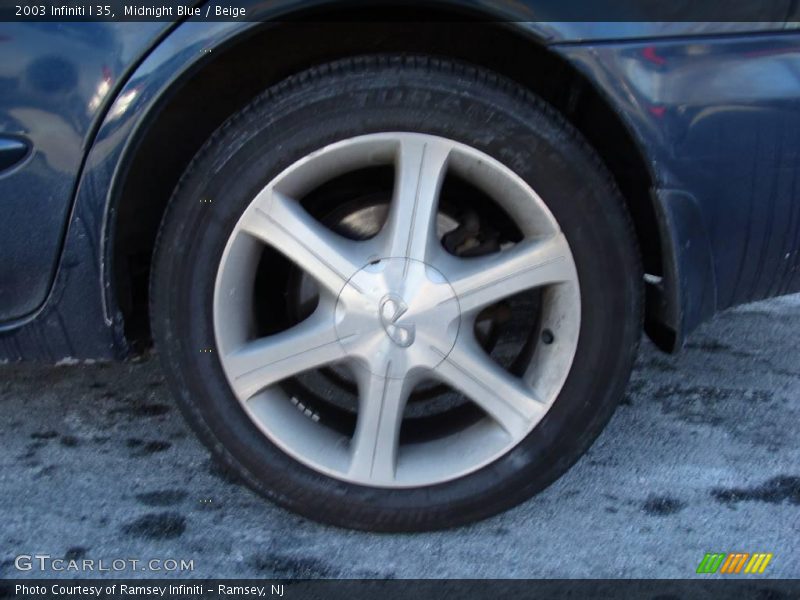 Midnight Blue / Beige 2003 Infiniti I 35