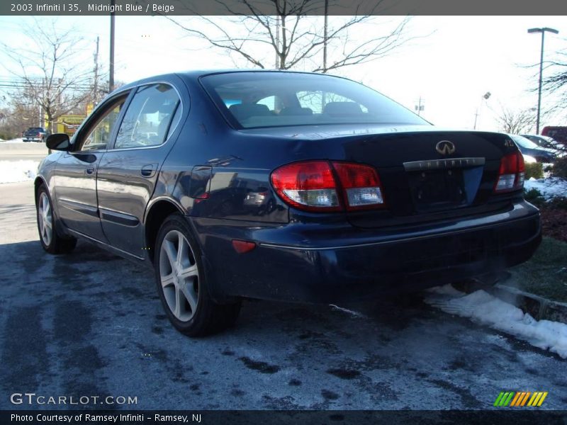 Midnight Blue / Beige 2003 Infiniti I 35
