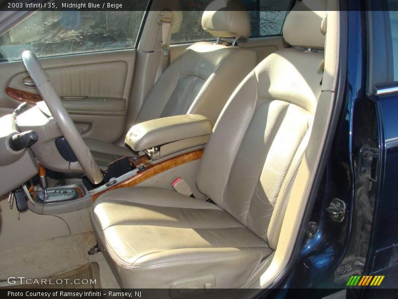 Midnight Blue / Beige 2003 Infiniti I 35