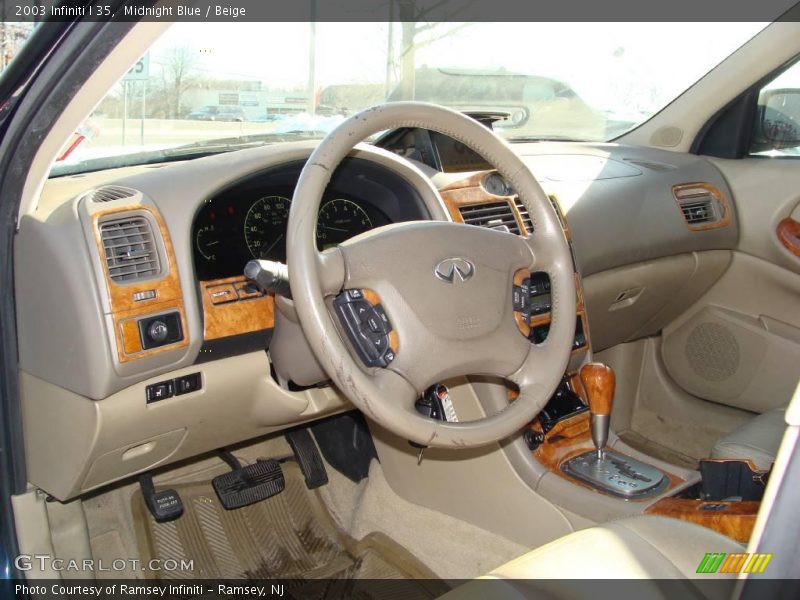 Midnight Blue / Beige 2003 Infiniti I 35