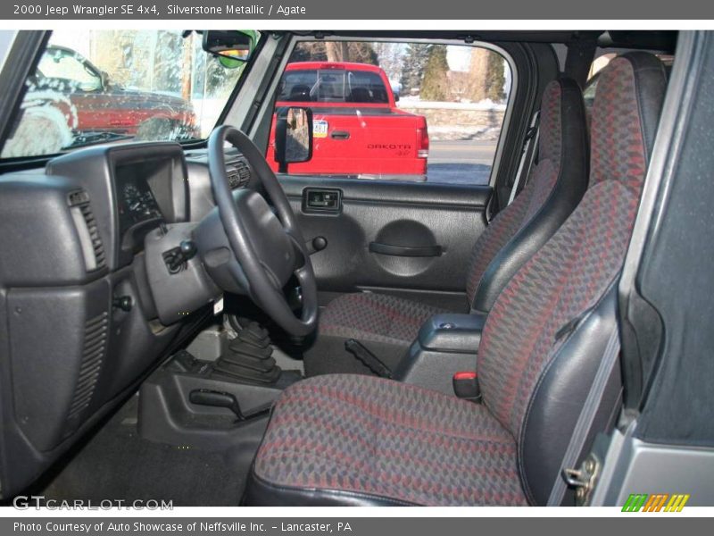 Silverstone Metallic / Agate 2000 Jeep Wrangler SE 4x4