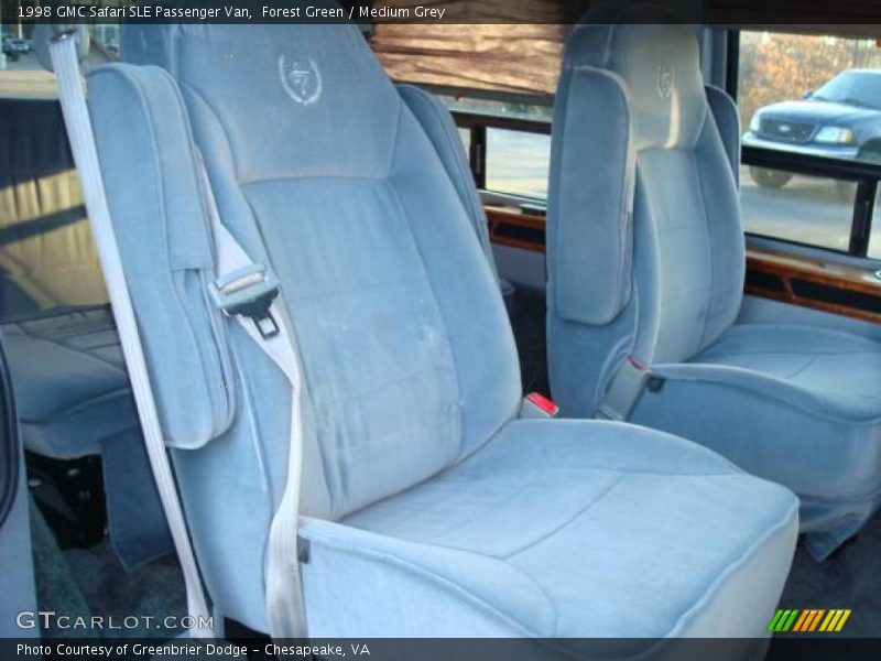Forest Green / Medium Grey 1998 GMC Safari SLE Passenger Van
