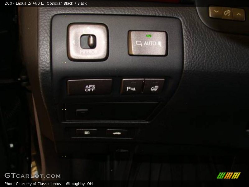 Obsidian Black / Black 2007 Lexus LS 460 L