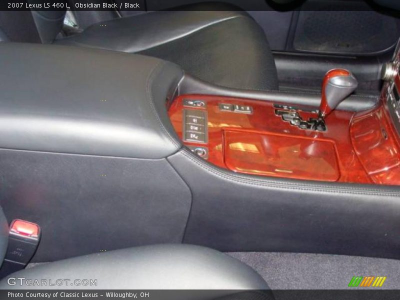 Obsidian Black / Black 2007 Lexus LS 460 L