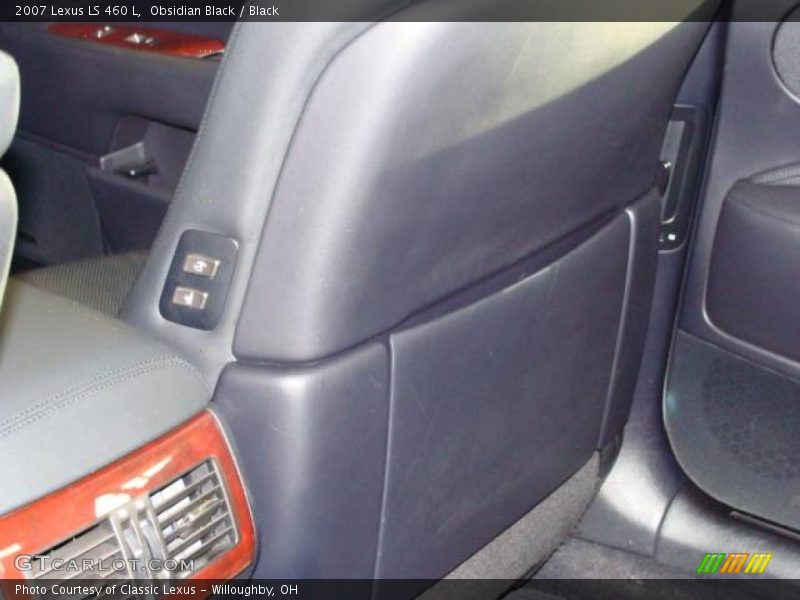 Obsidian Black / Black 2007 Lexus LS 460 L