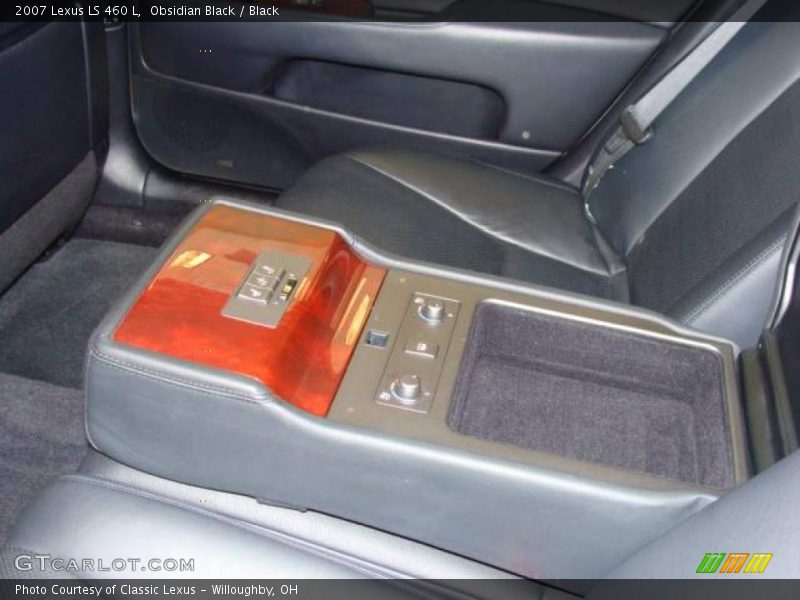 Obsidian Black / Black 2007 Lexus LS 460 L