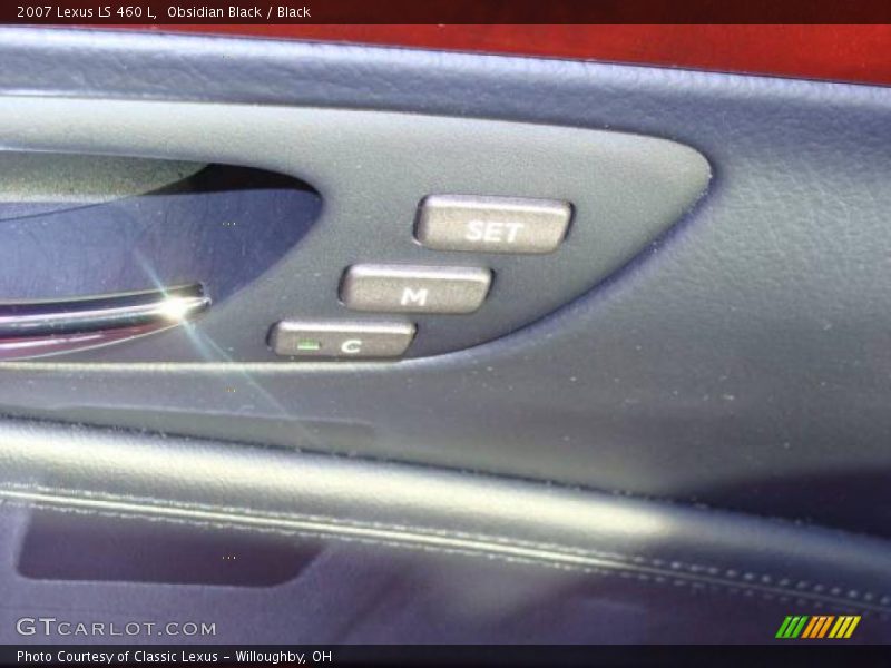Obsidian Black / Black 2007 Lexus LS 460 L