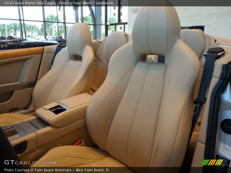 Porsche Pearl White / Sandstorm 2010 Aston Martin DB9 Coupe