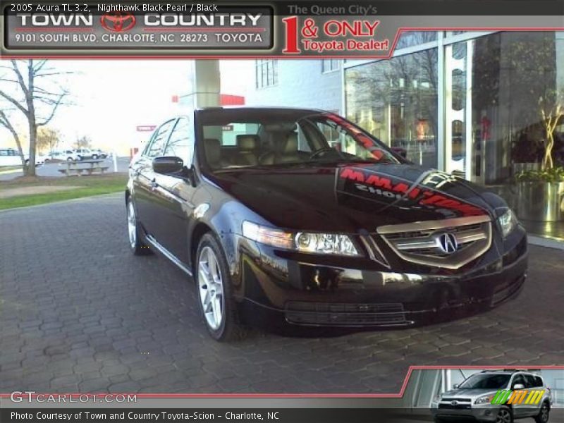 Nighthawk Black Pearl / Black 2005 Acura TL 3.2