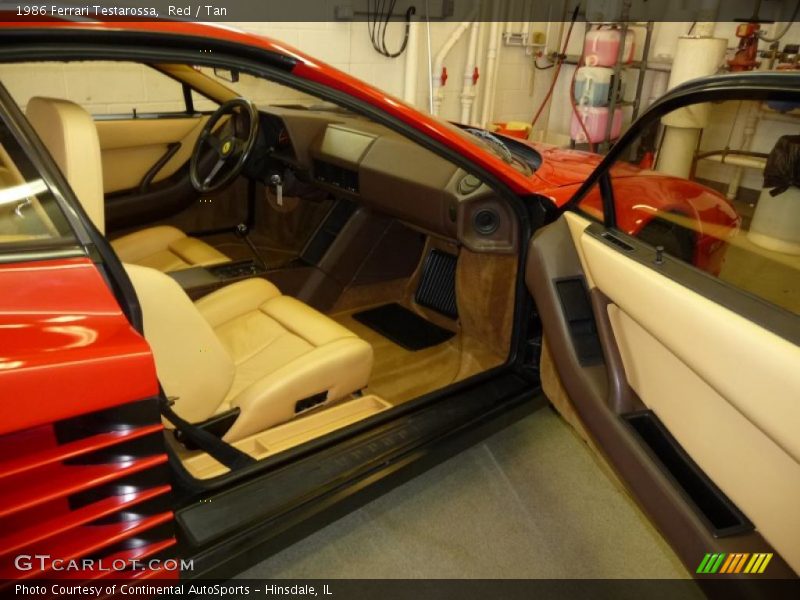  1986 Testarossa  Tan Interior