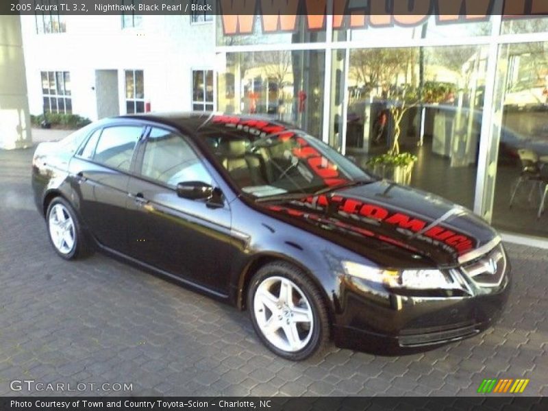 Nighthawk Black Pearl / Black 2005 Acura TL 3.2