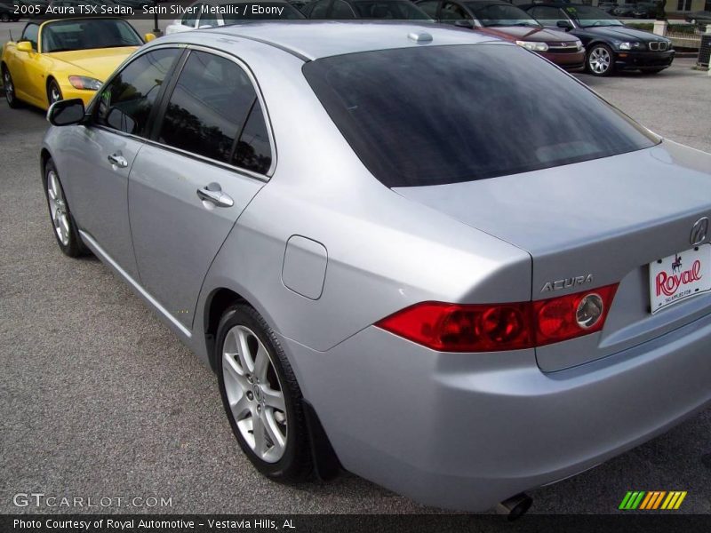 Satin Silver Metallic / Ebony 2005 Acura TSX Sedan